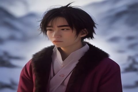 响应式网页设计示意，同一网页在桌面电脑、平板和手机三种屏幕尺寸上的自适应布局效果展示，现代UI设计风格